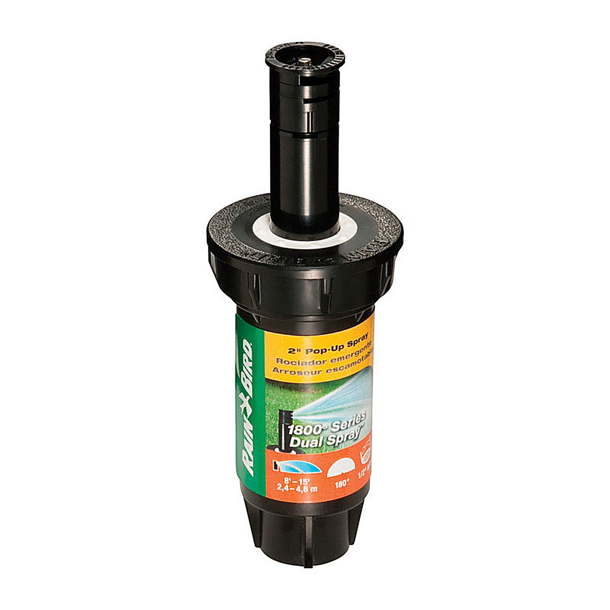 Rain Bird - 1802HDS - 1800 Series 2 In. H Half-Circle Pop-Up Sprinkler