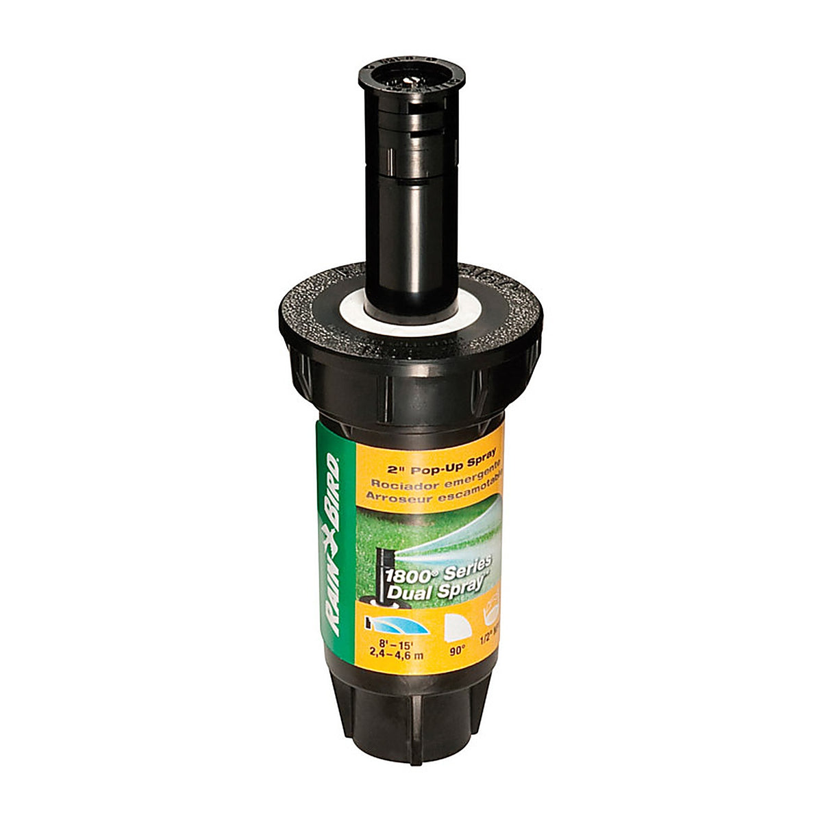 Rain Bird - 1802QDS - 1800 Series 2 In. H Quarter-Circle Pop-Up Sprinkler
