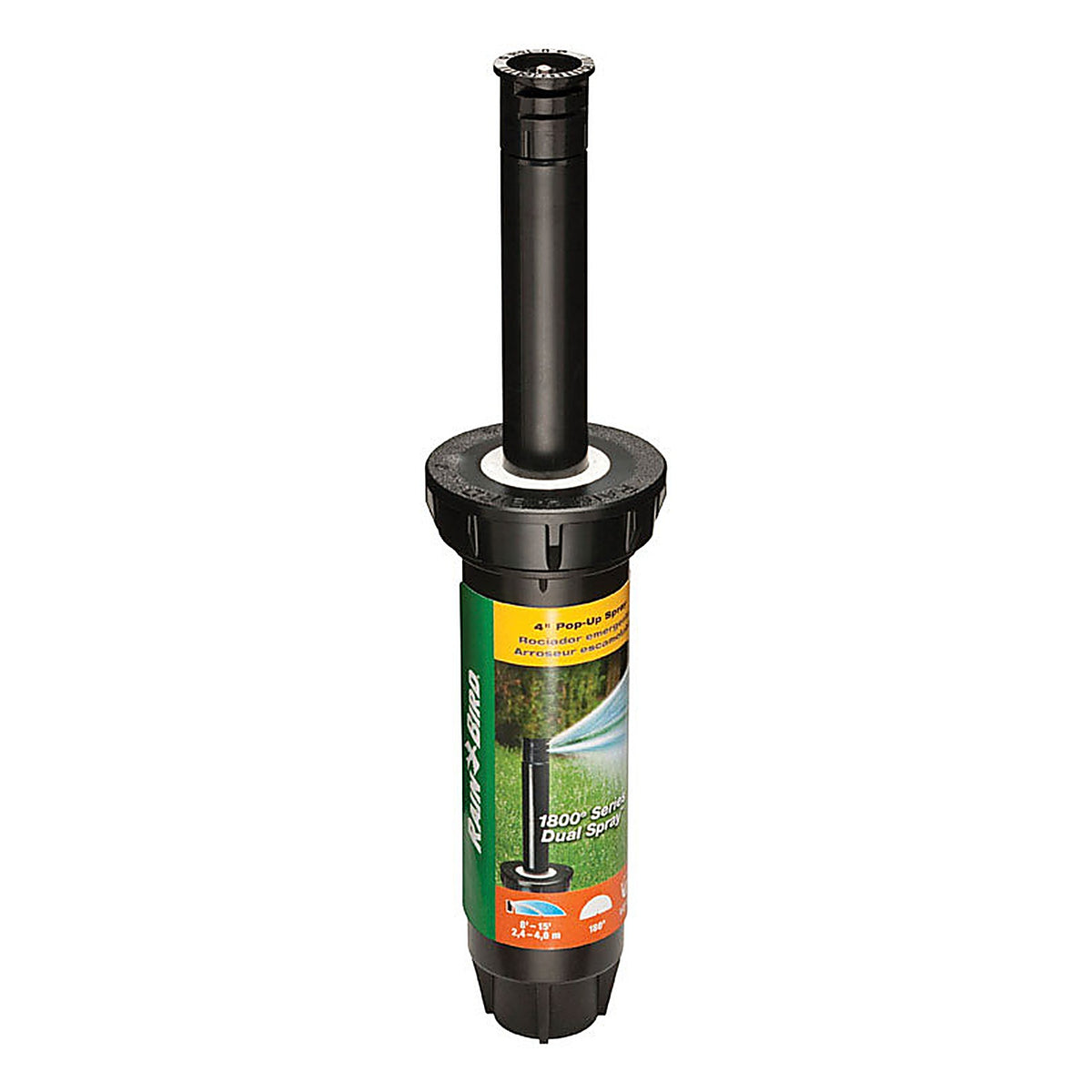 Rain Bird - 1804HDS - 1800 Series 4 In. H Half-Circle Pop-Up Sprinkler