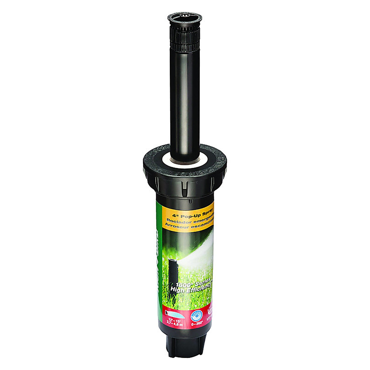 Rain Bird - 1804HEVN15 - 1800 Series Full-Circle Drip Irrigation Micro Spray 1 GPH 1 Pack