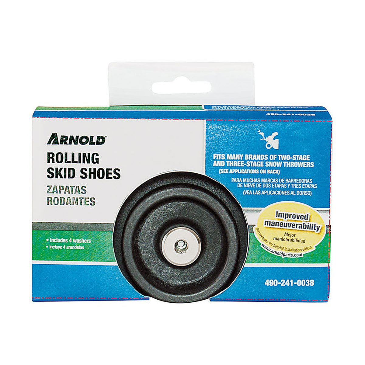 Mtd Genuine Parts - 490-241-0038 - Snow Blower Slide Shoes for All Brands