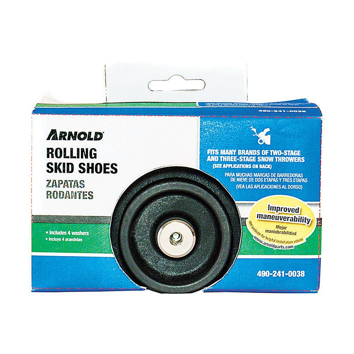 Mtd Genuine Parts - 490-241-0038 - Snow Blower Slide Shoes for All Brands
