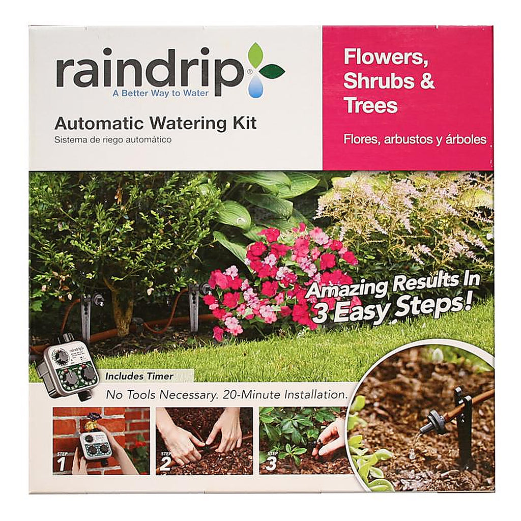 Raindrip SDFSTH1P Drip Irrigation Tree and Shrub Kit