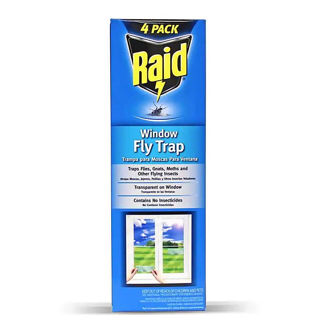 Raid - FTRP-RAID - Pic Fly Trap 4 Pack