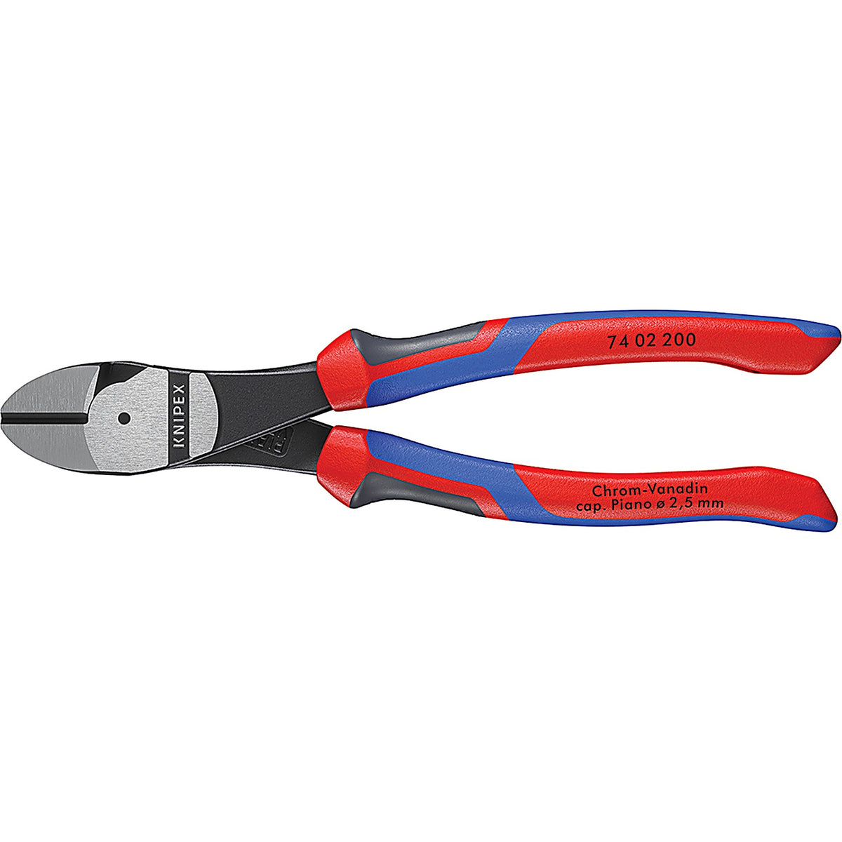 Knipex - 7402200SBA - 8 Inch High Leverage Diagonal Cutters