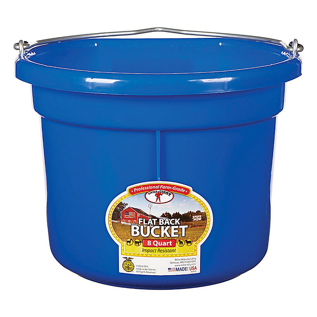 Little Giant P8FBBLUE 8 qt. Bucket Blue