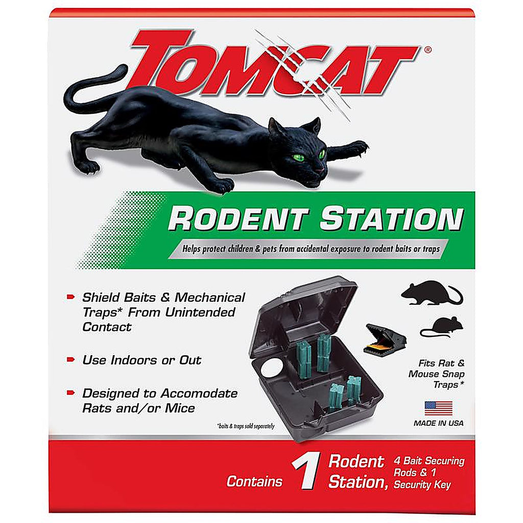 Tomcat - 0363410 - Rodent Bait Station Blocks for Mice and Rats 1 Pack