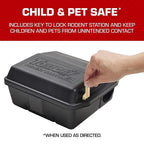 Tomcat - 0363410 - Rodent Bait Station Blocks for Mice and Rats 1 Pack