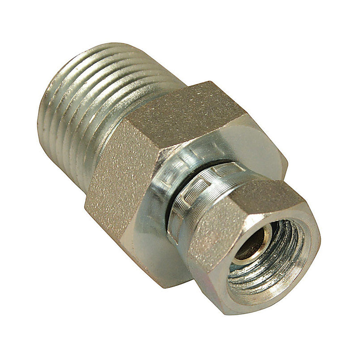 Apache Hose 39004325 1/2 in. Dia. x 1/4 in. Dia. Hydraulic Adapter 1/Pack