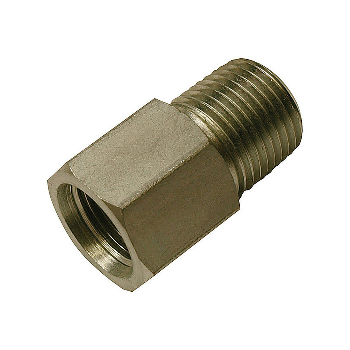 Apache Hose 39038964 Steel 1/2 in. Dia. x 3/8 in. Dia. Hydraulic Adapter 1/Pack