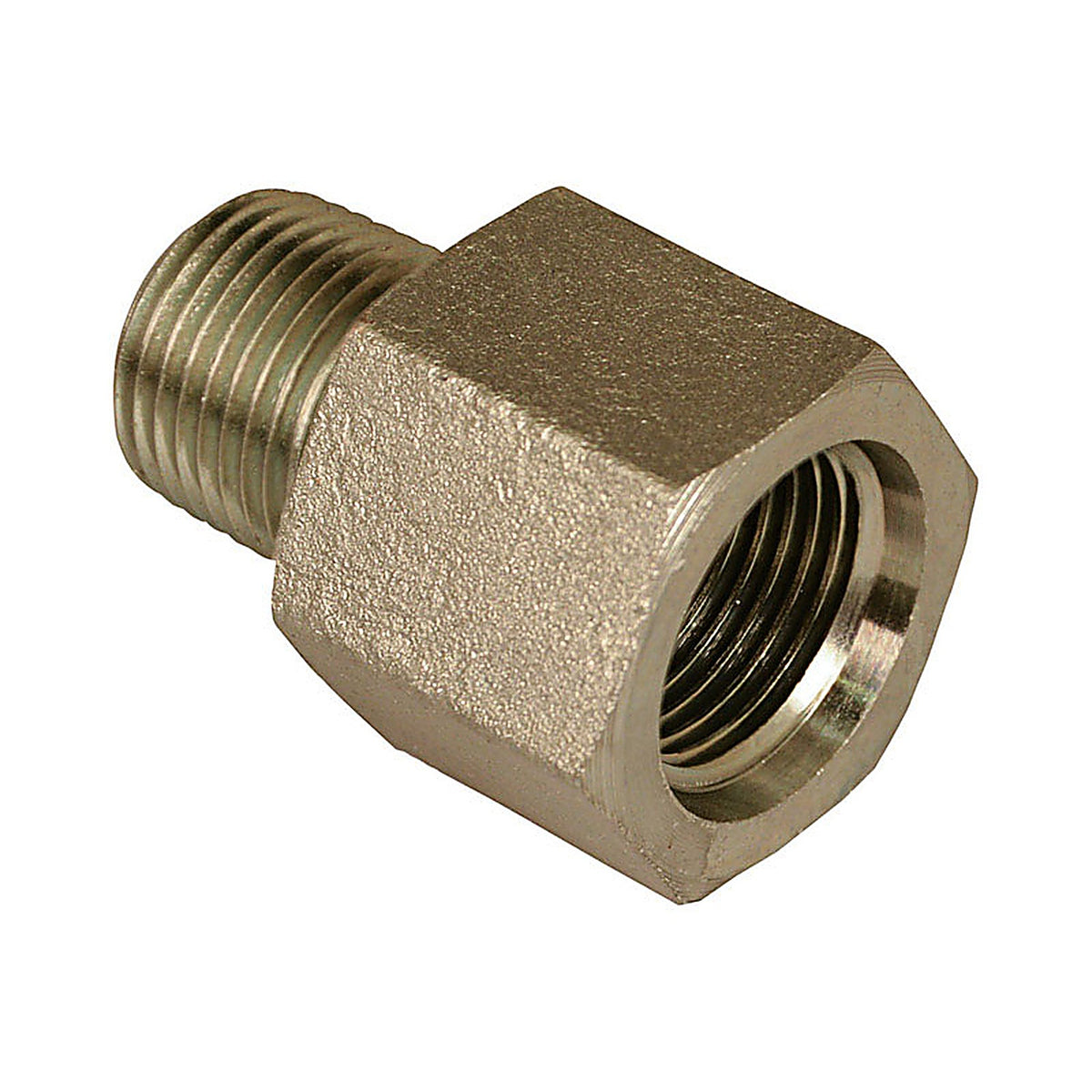 Apache Hose 39038972 Steel 5/8 in. Dia. x 1/2 in. Dia. Hydraulic Adapter 1/Pack