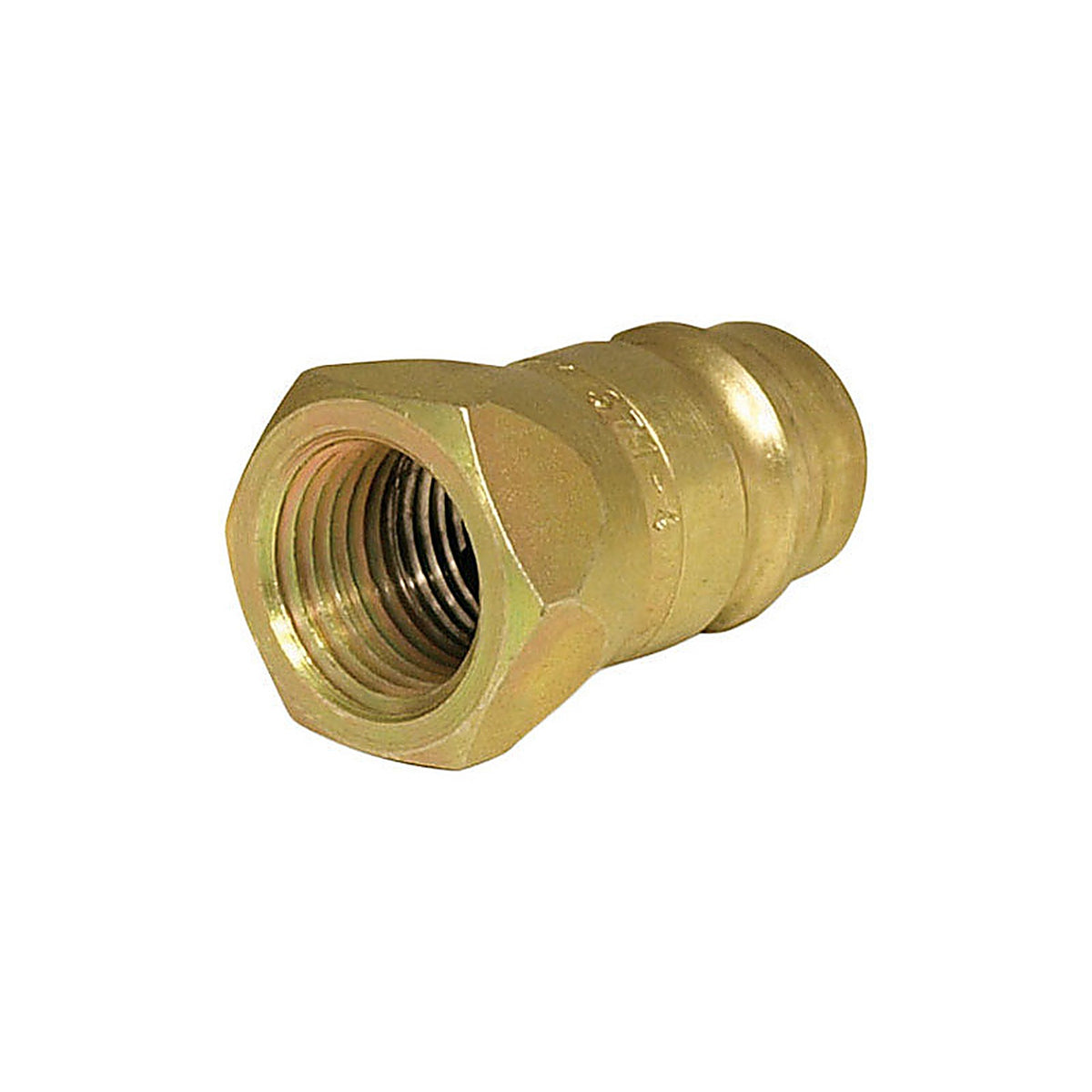 Apache Hose 39041070 Universal Steel 1/2 in. Dia. x 3/4 in. Dia. Hydraulic Coupler 1/Pack