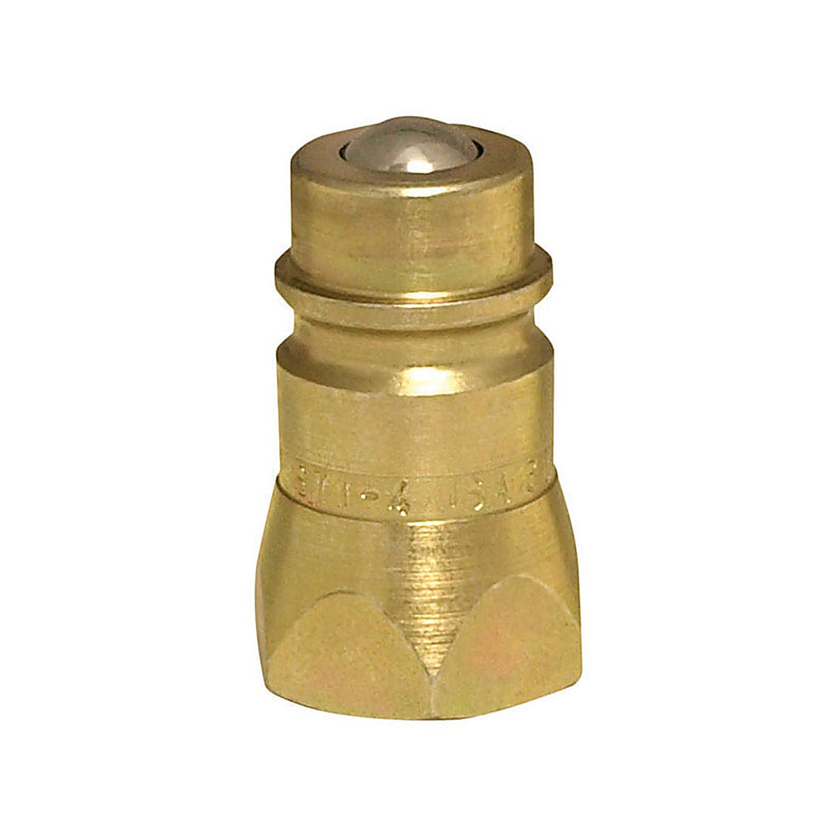 Apache Hose 39041055 Universal Steel 1/2 in. Dia. x 1/2 in. Dia. Hydraulic Coupler 1/Pack