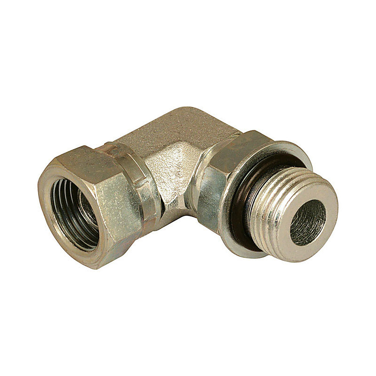 Apache Hose 39006125 Steel 1/2 in. Dia. x 1/2 in. Dia. Hydraulic Adapter 1/Pack