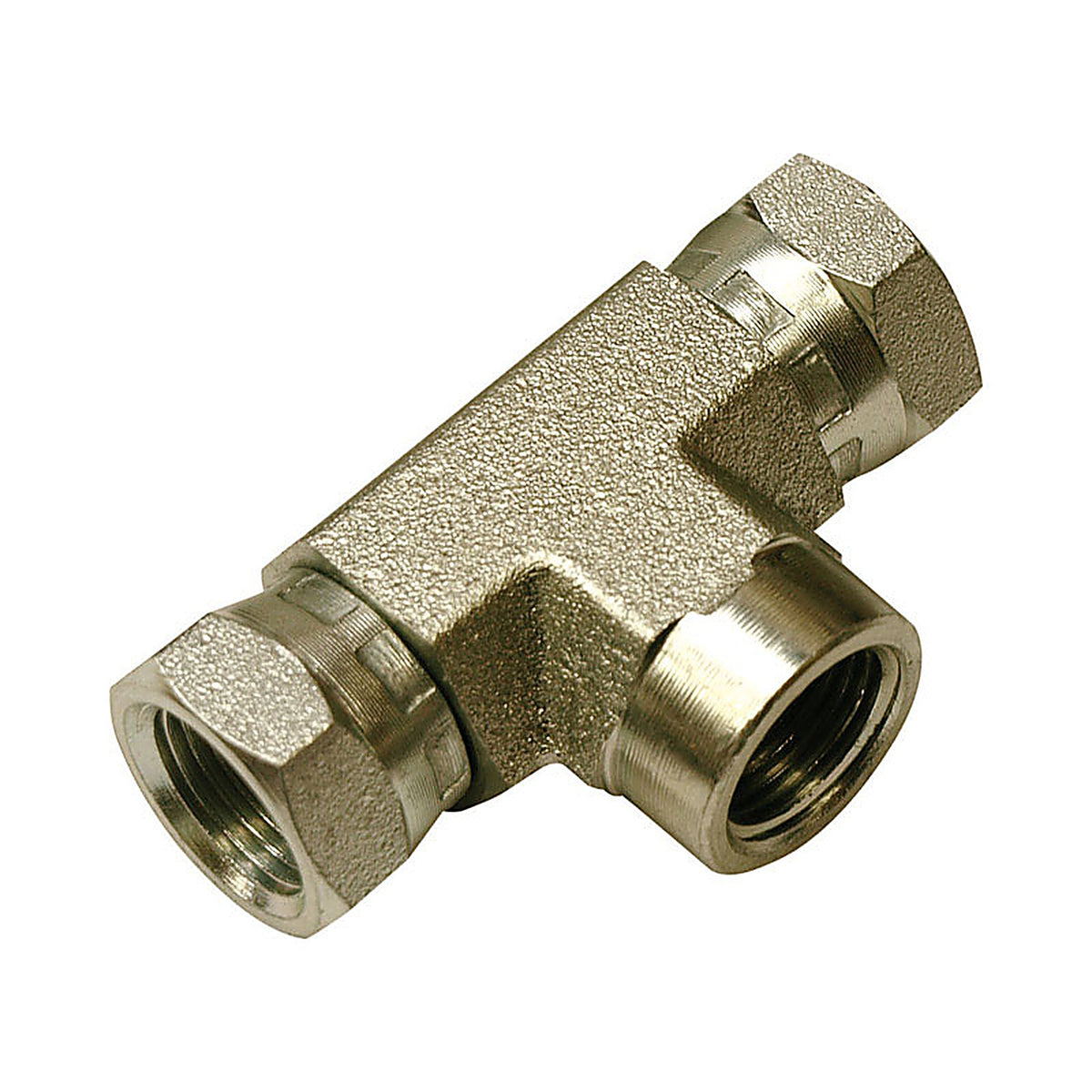 Apache Hose 39035915 1/2 in. Dia. x 1/2 in. Dia. T-Hydraulic Adapter 1/Pack
