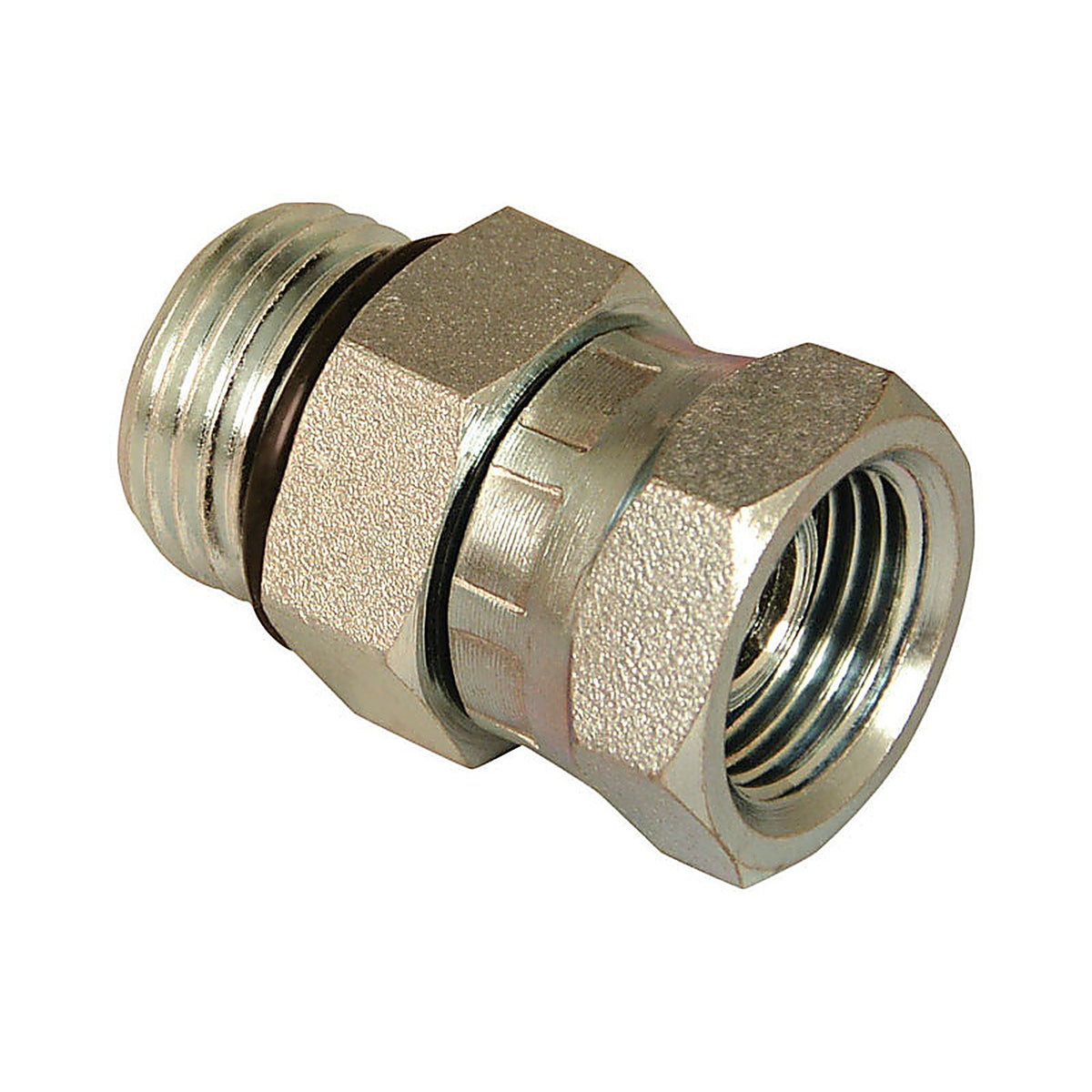 Apache Hose 39005775 Steel 1/2 in. Dia. x 3/8 in. Dia. Hydraulic Adapter 1/Pack