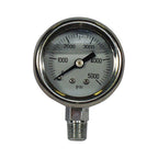 Apache Hose 99019120 Universal Pressure Gauge 5000 psi