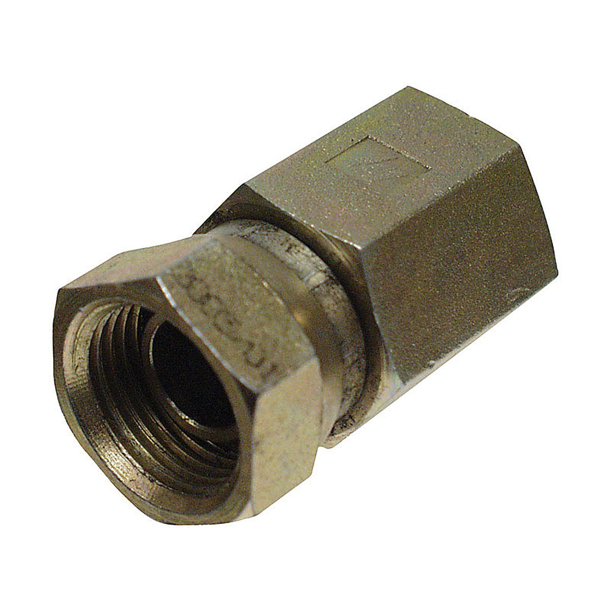 Apache Hose 39004800 Steel 1/2 in. Dia. x 1/2 in. Dia. Hydraulic Adapter 1/Pack