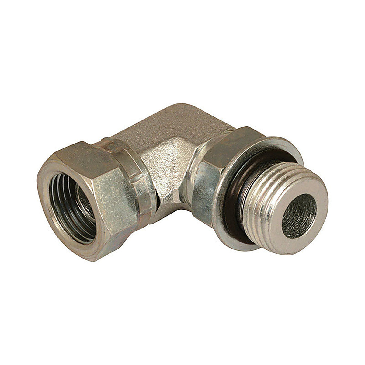 Apache Hose 39006126 Steel 1/2 in. Dia. x 3/8 in. Dia. Hydraulic Adapter 1/Pack