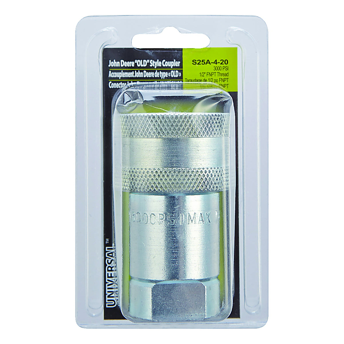 Apache Hose 39041500 Steel Hydraulic Coupler 1