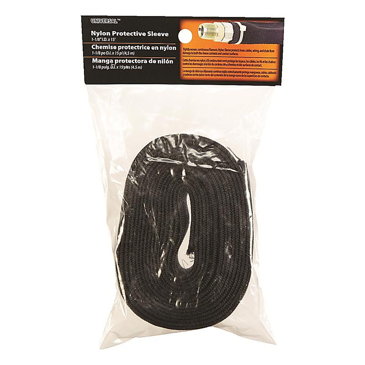 Apache Hose 39020508 Nylon Hose Sleeve Black