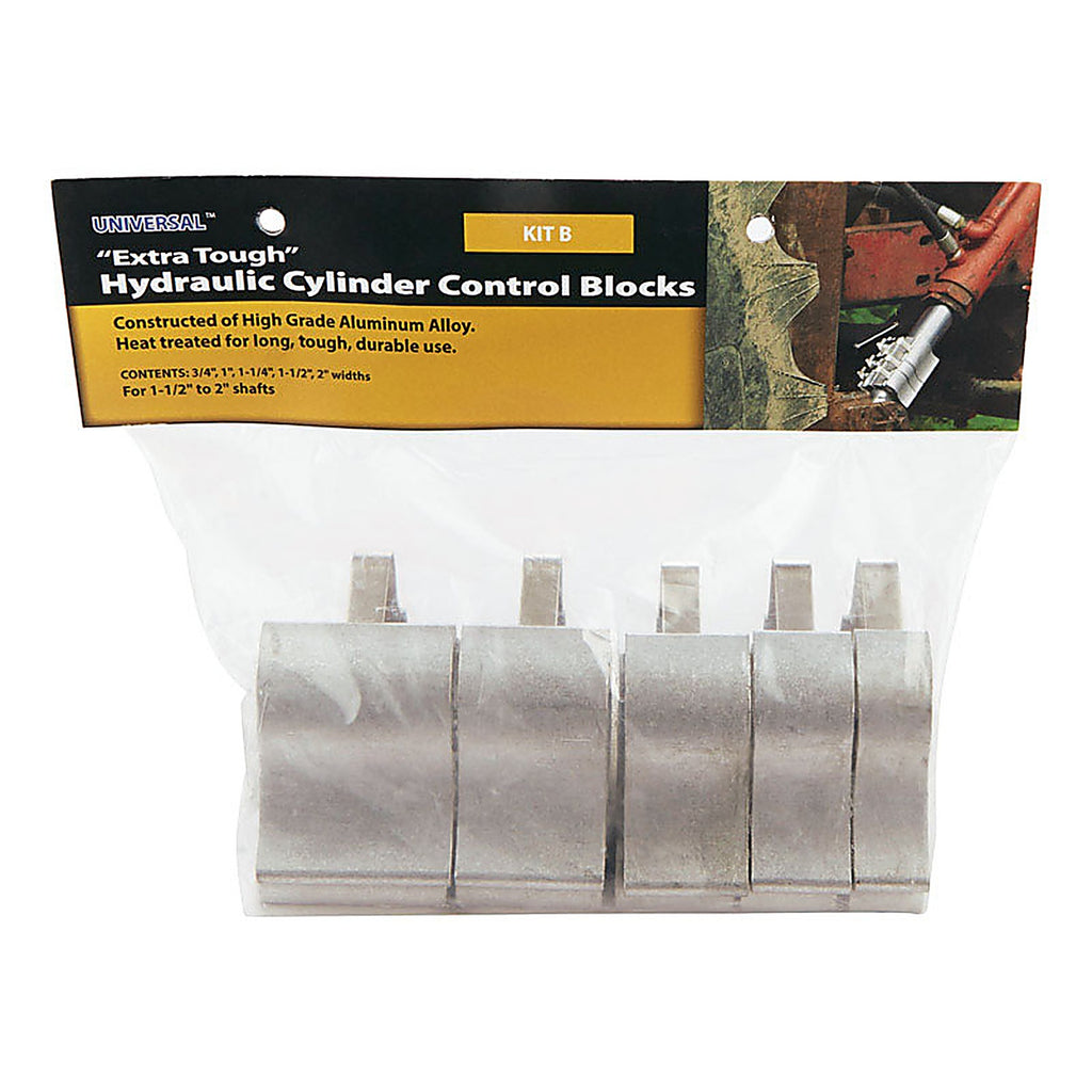 Apache Hose 39040852 Aluminum Hydraulic Block Kit 5/Pack