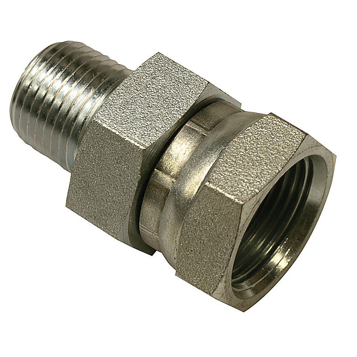 Apache Hose 39004400 Steel 1/2 in. Dia. x 3/4 in. Dia. Hydraulic Adapter 1/Pack