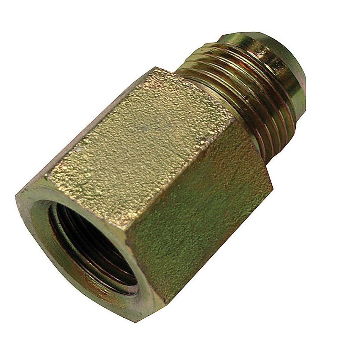 Apache Hose 39036081 Steel 5/8 in. Dia. x 1/2 in. Dia. Hydraulic Adapter 1/Pack