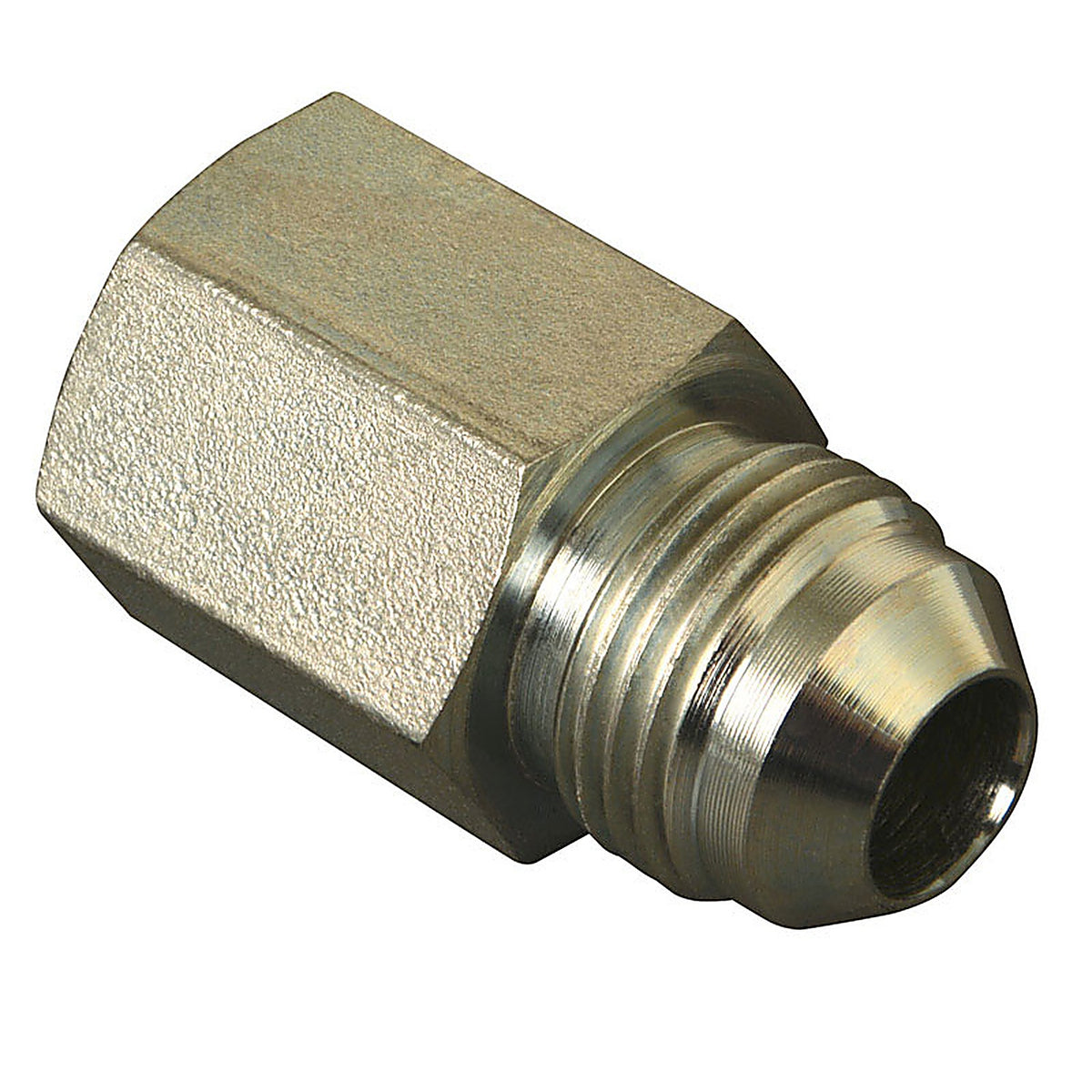 Apache Hose 39036076 Steel 1/2 in. Dia. x 3/8 in. Dia. Hydraulic Adapter 1/Pack