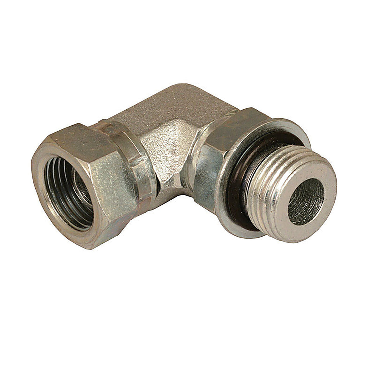 Apache Hose 39006103 Steel 3/8 in. Dia. x 3/8 in. Dia. Hydraulic Adapter 1