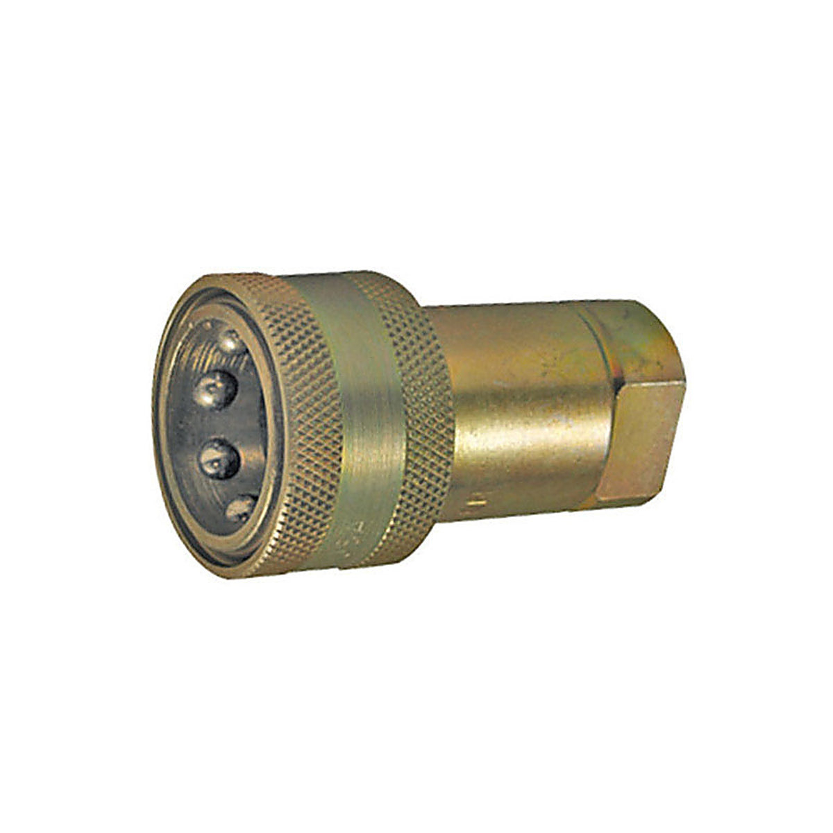 Apache Hose 39041425 Steel 1/2 in. Dia. x 7/8 in. Dia. Hydraulic Coupler 1/Pack