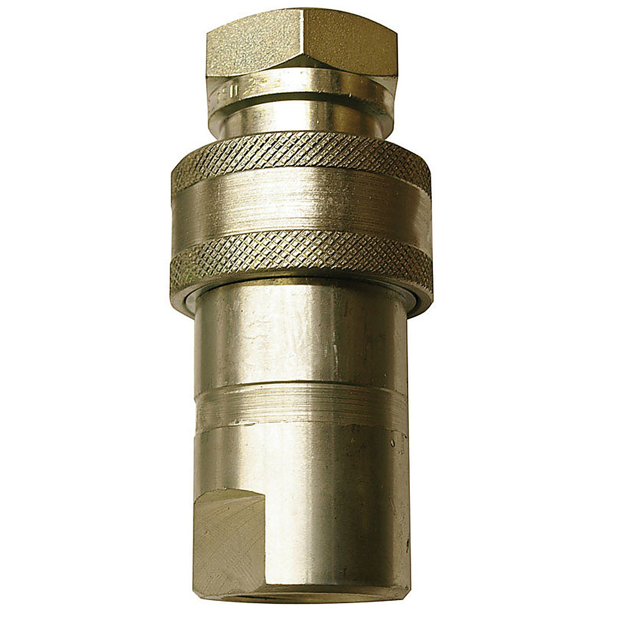 Apache Hose 39040955 Steel 3/4 in. Dia. x 3/4 in. Dia. Hydraulic Coupler 1