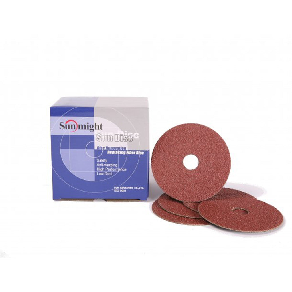 Sunmight 74307 5in. 100G Fibre Disc BOX/25 CERAMIC