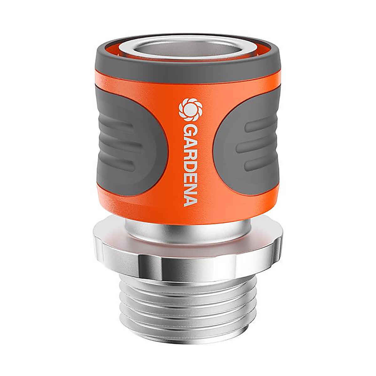 Gardena 39017 3/4 in. Metal Threaded Male/Female Hose Connector