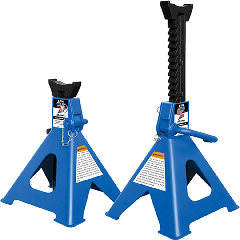 ATD 7446A 6-Ton Double Lock Ratchet Style Jack Stands