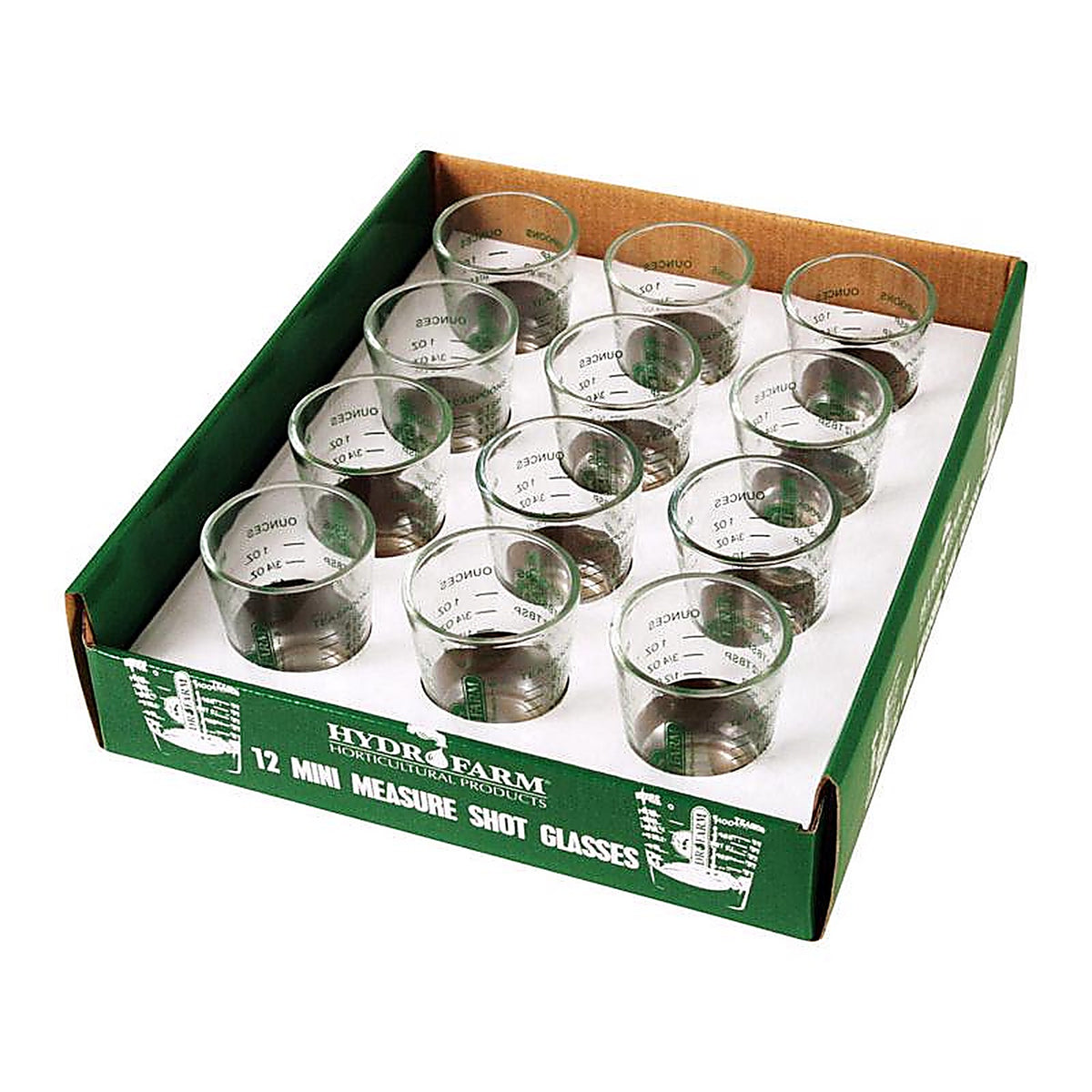 Hydrofarm - HGMMSG - Hydroponic Measured Shot Glass
