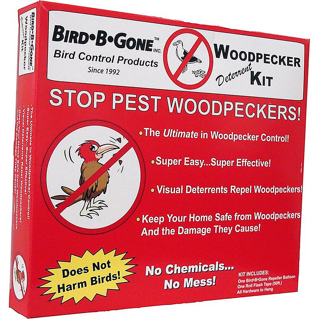 Bird-B-Gone MMWPKR-KIT Bird Deterrent Kit For Woodpeckers 5 pk