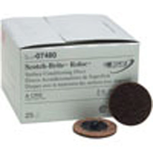 3M - 07480 - Scotch-Brite Roloc Surface Conditioning Disc, Sc-Dr, A/O Coarse, Tr, 2 in
