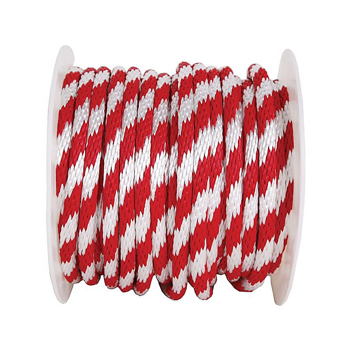 Koch 5142045 5/8 in. D X 140 ft. L Red/White Solid Braided Polypropylene Derby Rope