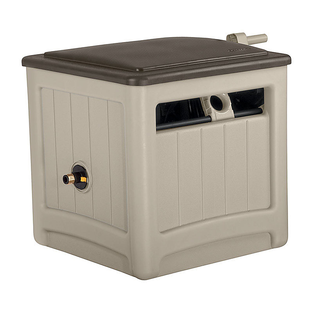 Suncast SMT212B Smart Tube 225 ft. Beige Free Standing Hideaway Hose Reel