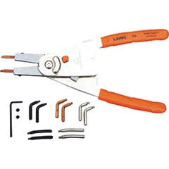 Lang 75 Retaining Ring Pliers with Automatic Ratchet Lock and Tip Kit