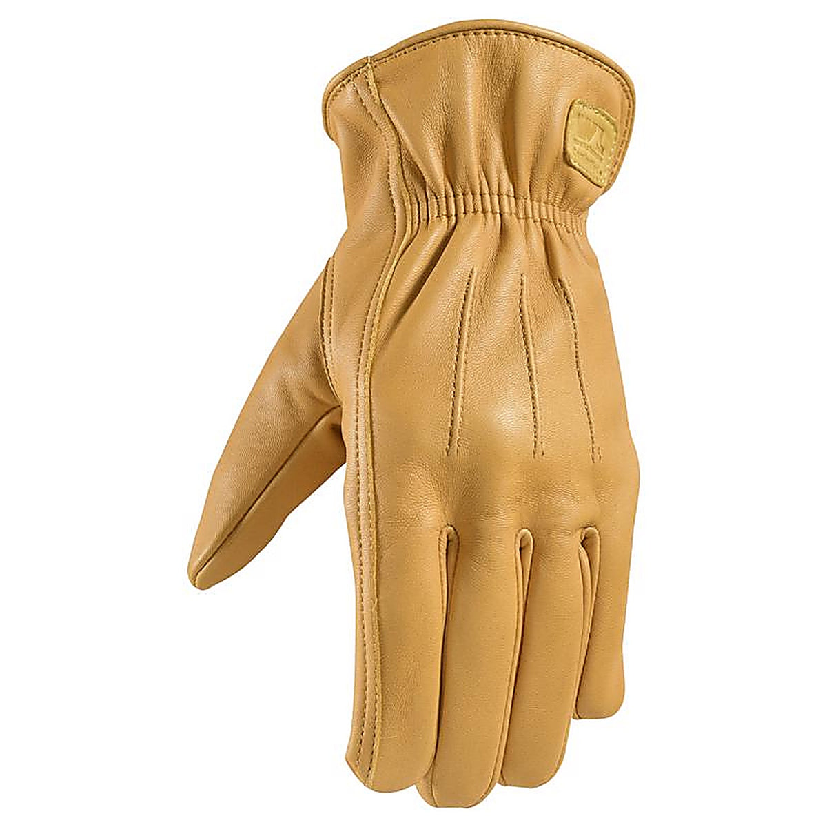 Wells Lamont 984XLC Mens Leather Driver Gloves Yellow XL