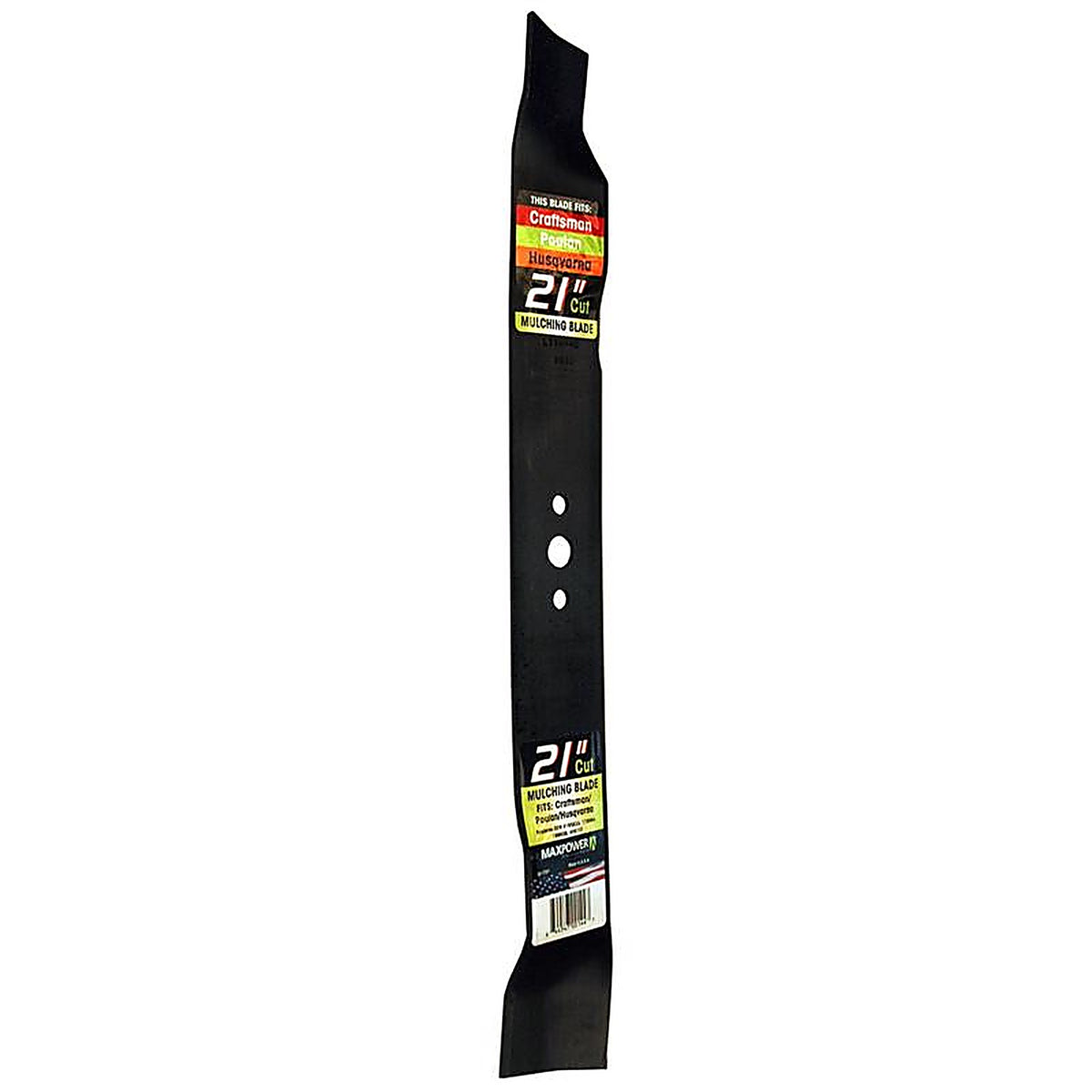 Maxpower - 331737S - 21 In. Mulching Mower Blade for Walk-Behind Mowers 1 Pack