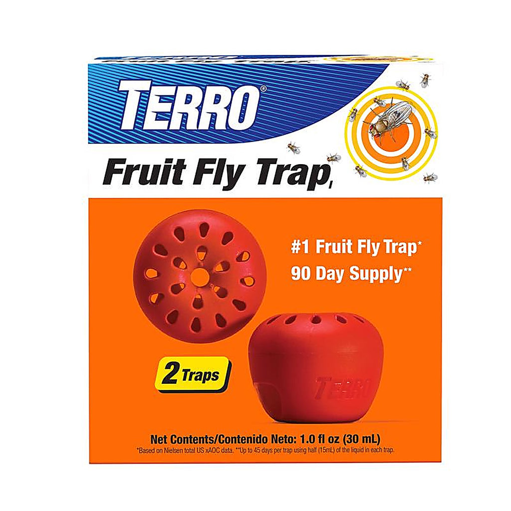 TERRO T2502 Fruit Fly Trap 2 pk