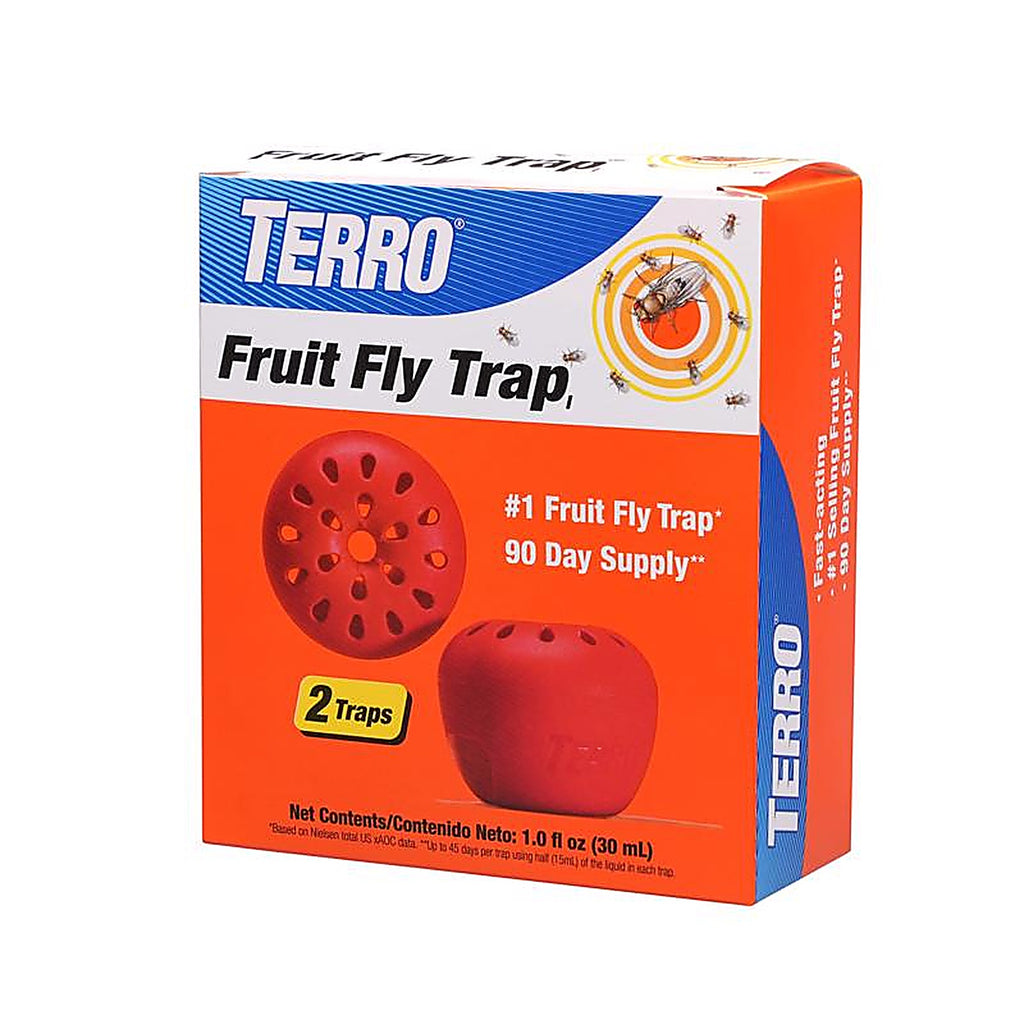 TERRO T2502 Fruit Fly Trap 2 pk