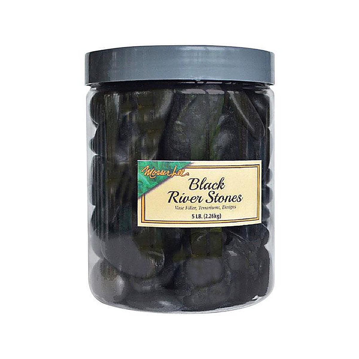 Mosser Lee ML2162 Black River Stone Vase Filler 5 lb