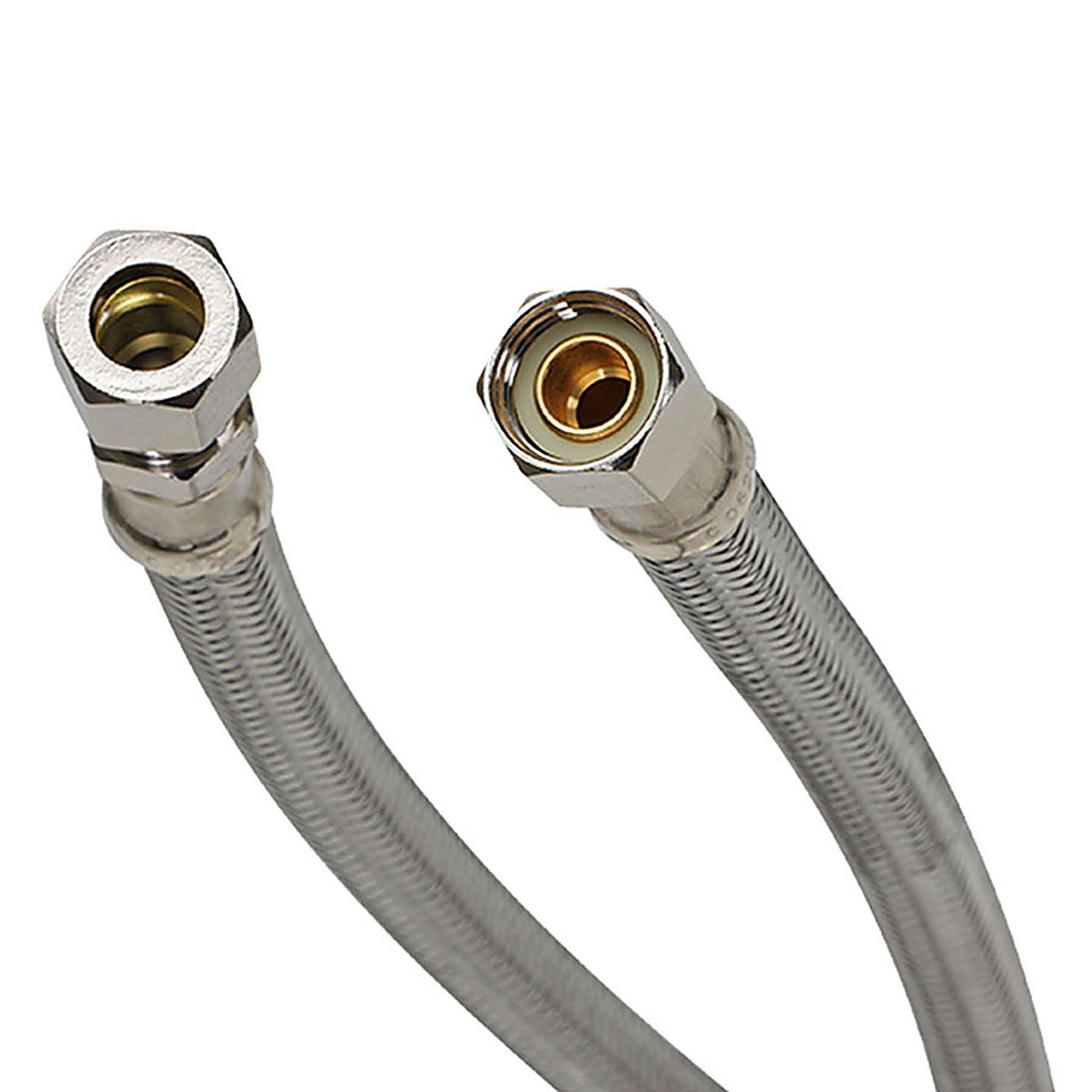 Fluidmaster - B8F20 - 3/8 In. Compression X 3/8 In. D Compression 20 In. Stainless Steel Connector