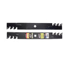 Maxpower - 561713X - 42 In. Mulching Mower Blade Set for Riding Mowers 2 Pack