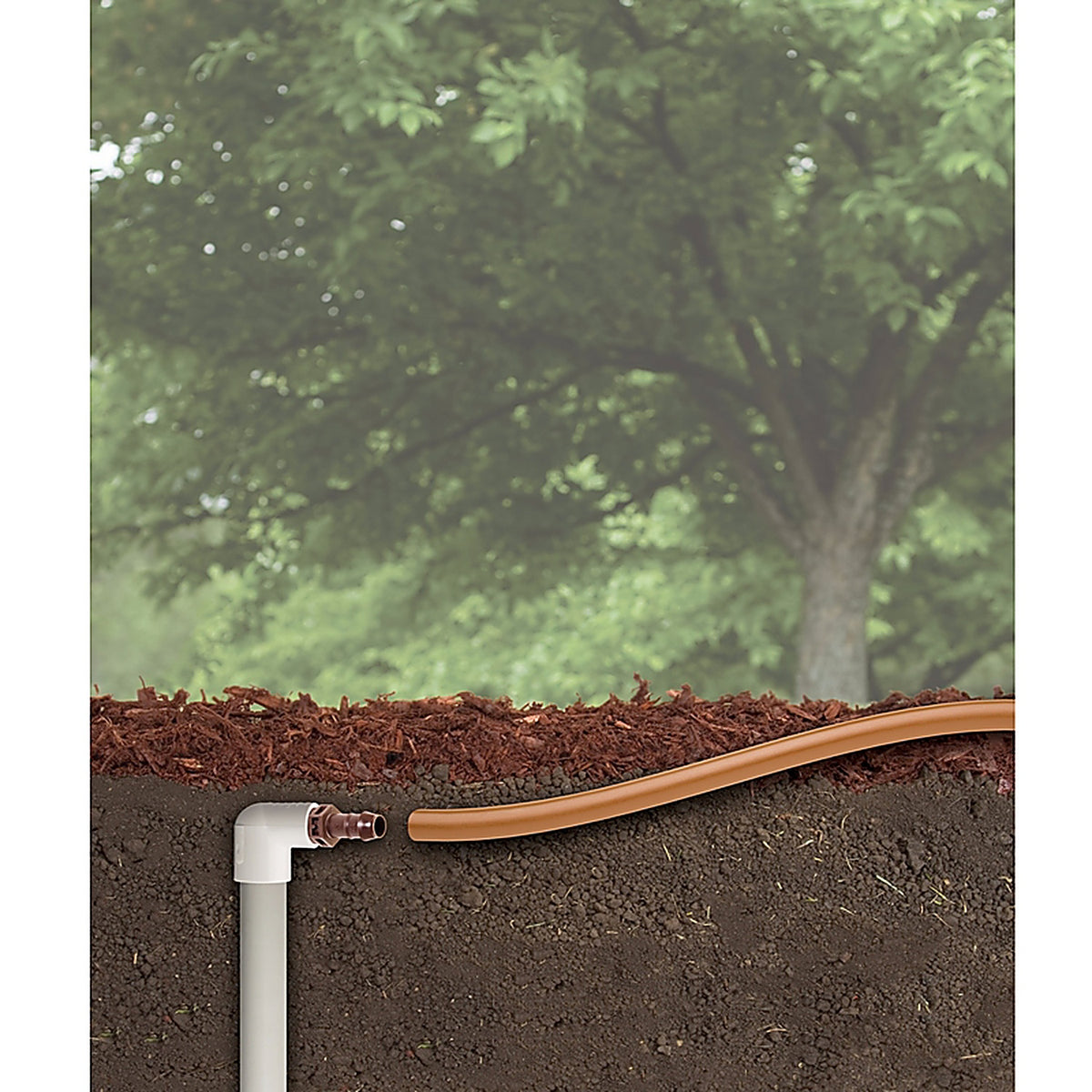 Rain Bird - BA-050MPSX - 1/2 X 5/8 In. Barbed Drip Irrigation Adapter 1 Pack