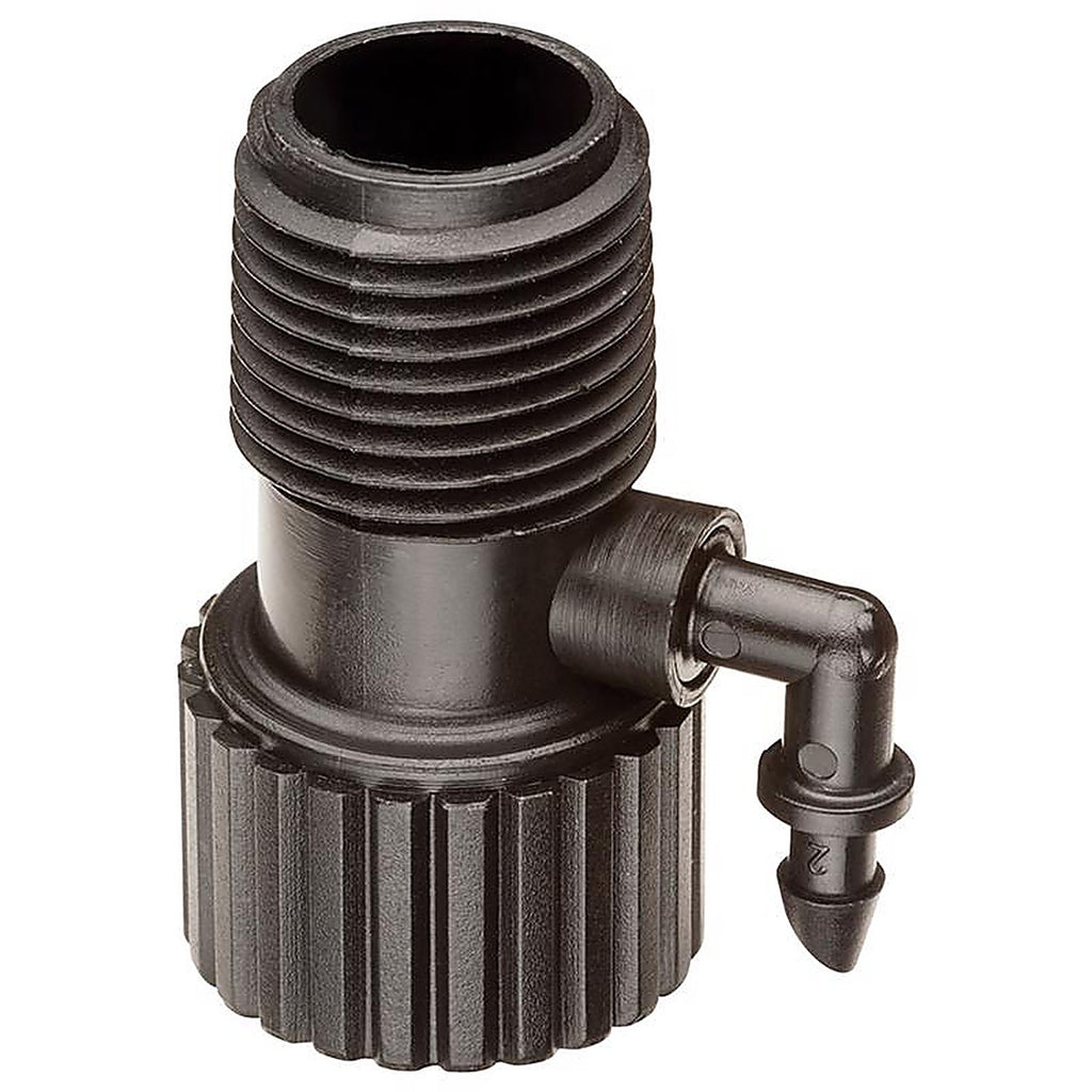 Rain Bird - RISMAN1SM - 1/2 In. Barbed Drip Irrigation Adapter 1 Pack